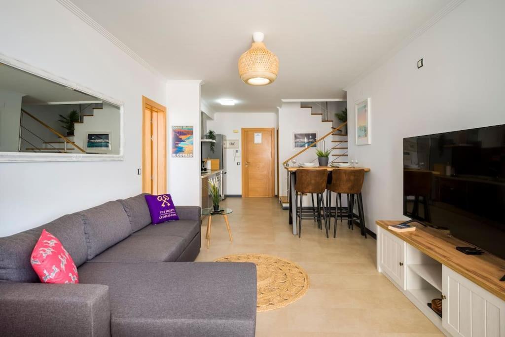 Casa Corralito - 2 Bed Apartment With Sea And Sunset Views Cotillo エクステリア 写真